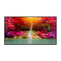 Ethereal Waterfall Nature Scenery of Colorful Canvas Wall Paintings & Arts