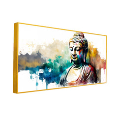 Artistic Meditating Buddha Canvas Paintings