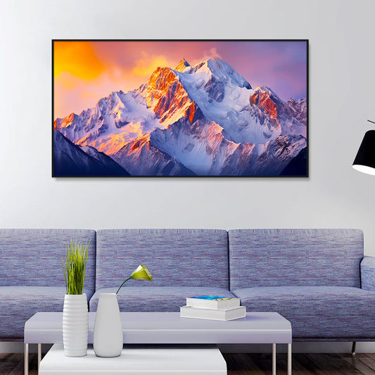 Nature Theme Beautiful Canvas Printed Mountain Wall Paintings & Arts