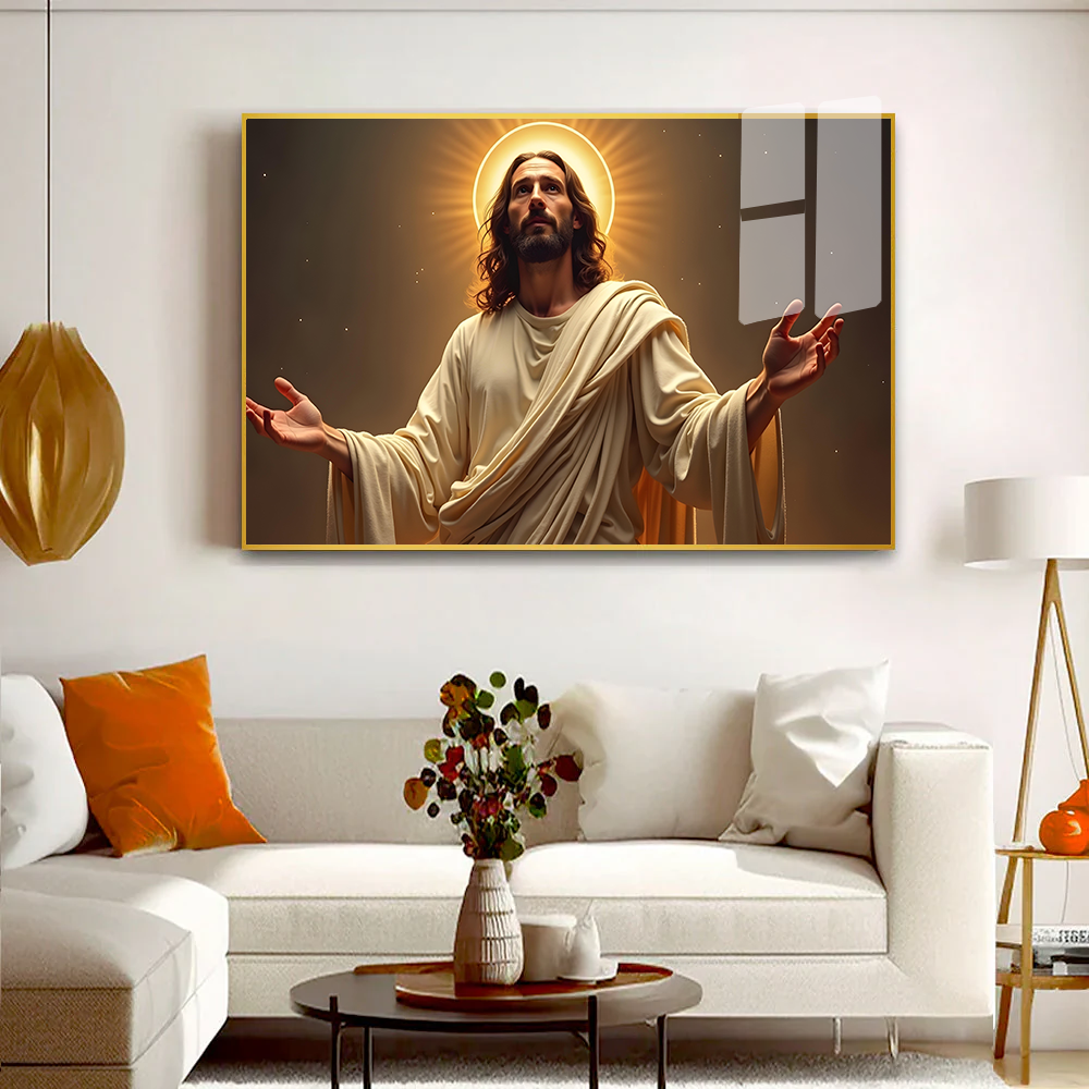 Infinite Grace Jesus Acrylic Wall Paintings & Art