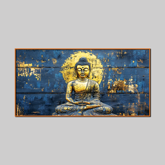 Spiritual Wall Art Featuring Gautam Buddha Landscapes