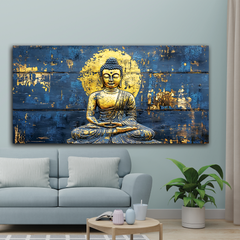 Spiritual Wall Art Featuring Gautam Buddha Landscapes