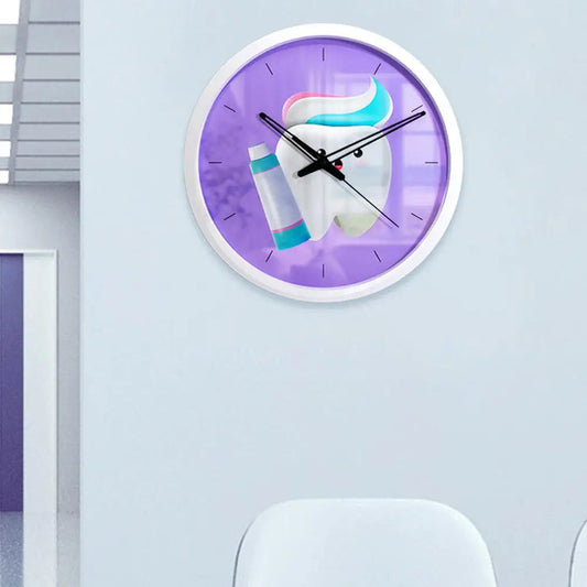 Aesthetic Healthy Tooth Dentist Office Wall Clock