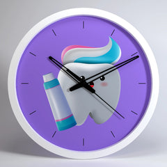 Aesthetic Healthy Tooth Dentist Office Wall Clock