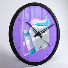 Aesthetic Healthy Tooth Dentist Office Wall Clock