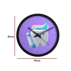 Aesthetic Healthy Tooth Dentist Office Wall Clock