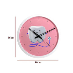 Easy-To-Hang Handcrafted Dentist Office Wall Clock