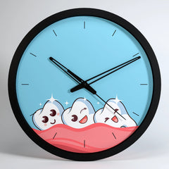 Healthy Tooth Handcrafted Dentist Office Wall Clock