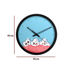 Healthy Tooth Handcrafted Dentist Office Wall Clock