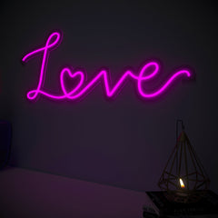 Love Neon LED Light (Available in Multiple Colors)