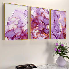 Tangled Abstract Wall Frame Set of 3