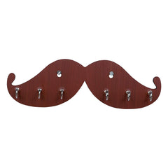Modern Mustache Unique Design Wall-Mounted Key Holder for Home Wall