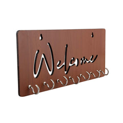 Welcome Unique Design Wall-Mounted Key Holder for Home Wall