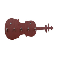 Modern Guitar Shape Unique Design Wall-Mounted Key Holder for Home Wall