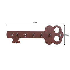 Modern Key Shape Unique Design Wall-Mounted Key Holder for Home Wall