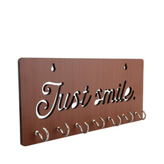 Just Smile Unique Design Wall-Mounted Key Holder for Home Wall