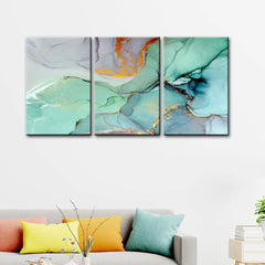 Beautiful Abstract Wall Art Wood Framed Canvas Painting