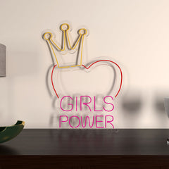 "Girls Power" Neon LED Light