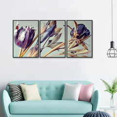 Spring Tulip Wall Frame Set of 3