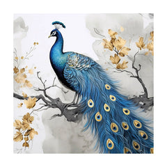 Peacock Canvas Painting for Home, Bedroom & Living Room Clearance Sale