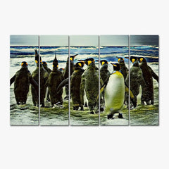 Emperor Penguins Canvas Wall Painting