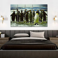 Emperor Penguins Canvas Wall Painting