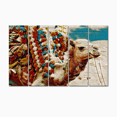 Arabian Camel Canvas Wall Painting
