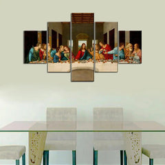 The Last Supper Jesus Canvas Wall Painting