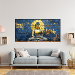 Spiritual Wall Art Featuring Gautam Buddha Landscapes