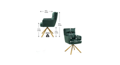 Green Gerlec Swivel Chair