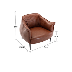 Tan Almeda Accent Chair