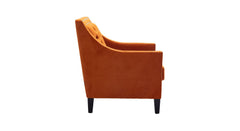 Orange Asaria Accent Chair