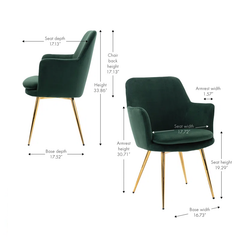 Green Tonas Accent Chair