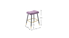 Purple Color Julio Counter Stool