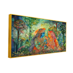 Modern Radha Krishna Art – A Fusion Of Love And Style