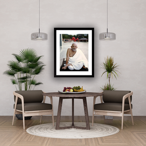 Neem Karoli Baba Spiritual Photo Frame