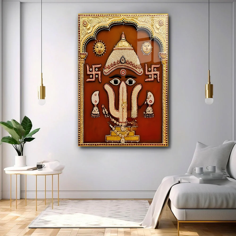 Premium Harmony of Colors Ganesha Acrylic Wall Paintings & Art