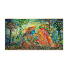 Modern Radha Krishna Art – A Fusion Of Love And Style