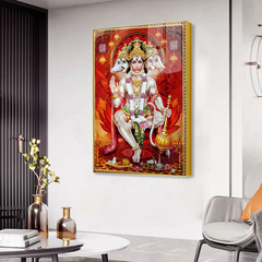 Serene Panchmukhi Hanuman Ji Acrylic Wall Paintings and Art