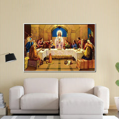 Sovereign Jesus Canvas Printed Wall Paintings for Living Room, Meditation Room, Bedroom, Churches, Hospitals Clearance Sale