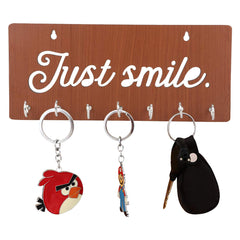 Just Smile Unique Design Wall-Mounted Key Holder for Home Wall