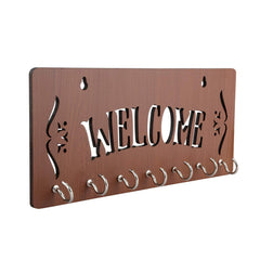 Modern Welcome Unique Design Wall-Mounted Key Holder for Home Wall
