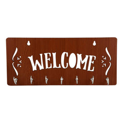 Modern Welcome Unique Design Wall-Mounted Key Holder for Home Wall