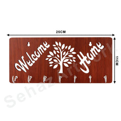 Modern Welcome Home Unique Design Wall-Mounted Key Holder for Home Wall