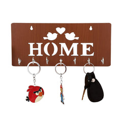 Home with Bird Unique Design Wall-Mounted Key Holder for Home Wall