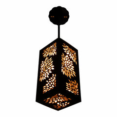 The Leaf Arbor Lantern - Wood Hanging Ambient Lighting
