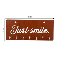 Just Smile Unique Design Wall-Mounted Key Holder for Home Wall