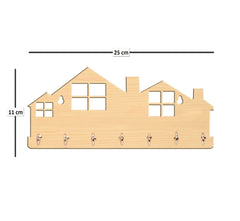 Sweet Home Text Unique Design Wall-Mounted Key Holder for Home Wall