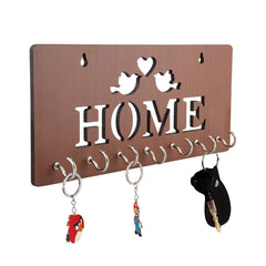 Home with Bird Unique Design Wall-Mounted Key Holder for Home Wall