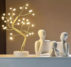 Couple Family Statue | Ceramic Thinker Sculpture | Home Decor Items for Living Room Show Piece 